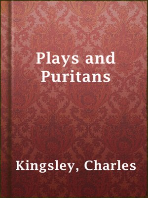 cover image of Plays and Puritans